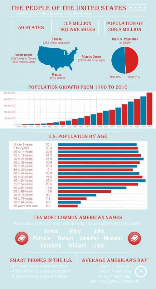 Which infographic is the best mix of text and visuals?

The People of the United States
Obesity in