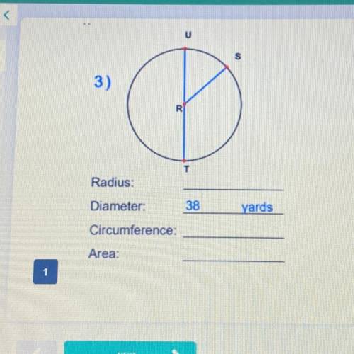 What’s the radius, circumference, and area?