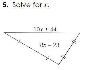 How do I solve for x?