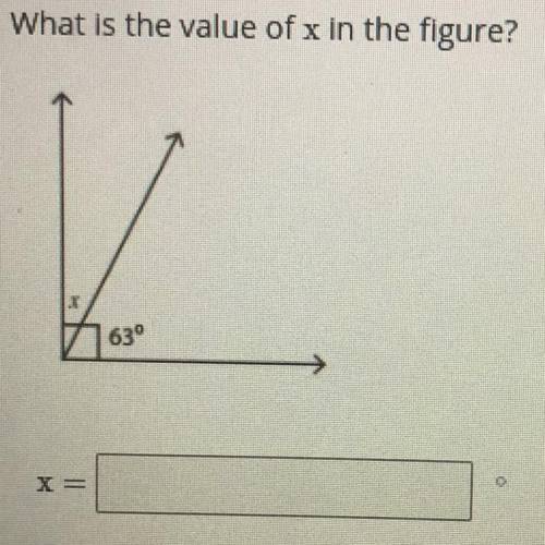 What is the value of X in the figure