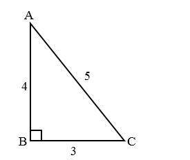 Pls help !!

For the triangle shown below, complete the following table.
Note: Use slash (/) to se