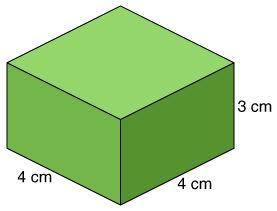 What is the surface area of the rectangular prism?

16 cm 2
48 cm 2
96 cm 2
80 cm 2