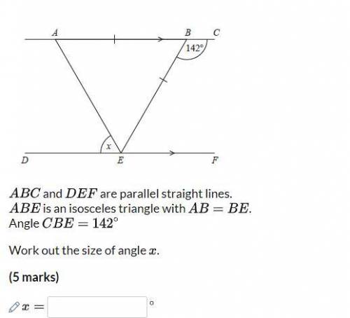 How would you do this angle question? I have been at it for an hour or two but I have no idea.