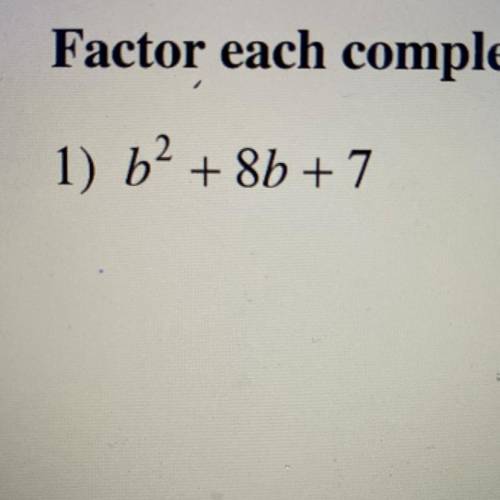 How do I solve this using f.o.i.l
(Factoring trinomials)