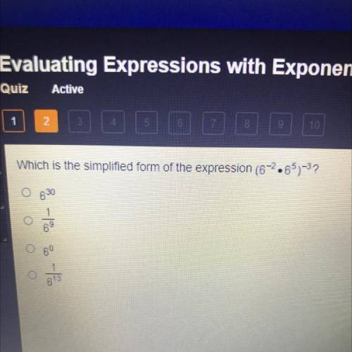 What is the simplified form of expression