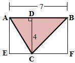 Find the area of the polygon.