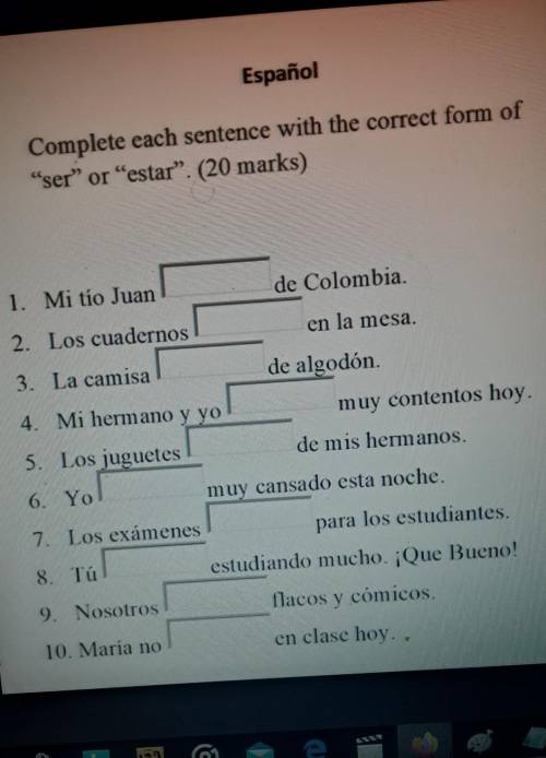 Anyone that's great at Spanish, I need your help please​