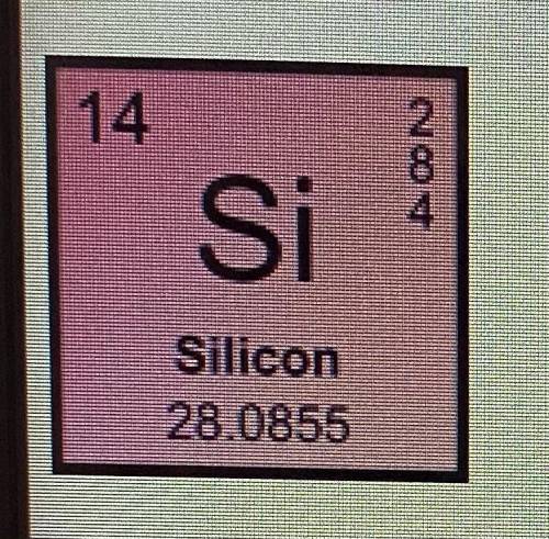 How many protons does Silicone have
A.2
B.14
C.28
D.28.08