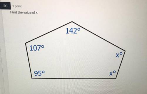 Can Anybody Help (Geometry Work) Find The Value Of X.