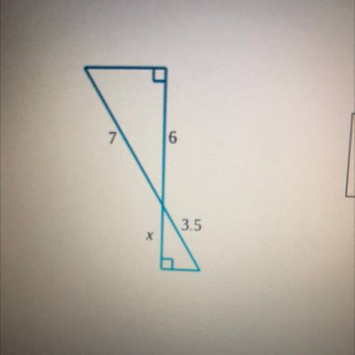 Find the length x. Plzzz help