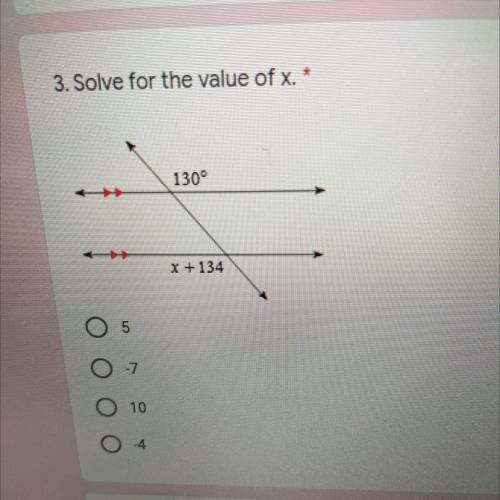 How do I solve for x
