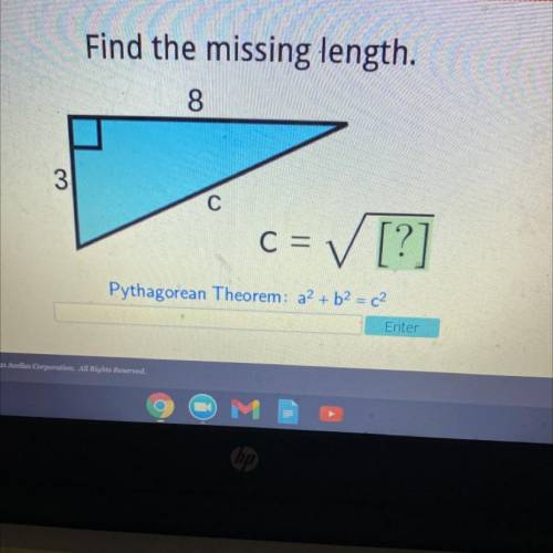 Find the missing length.