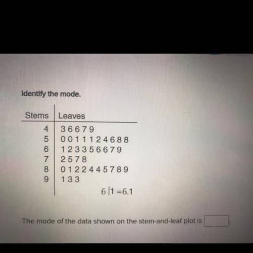 Please answer as soon as possible

Will give 
Which set of numbers shows the lower extreme