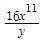 (4x^3y)(-2x^4y^-1)^2(6x^8y^5)^0 PL HELP ME