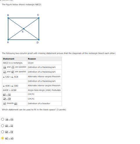 Which statement can be used to fill in the blank space?