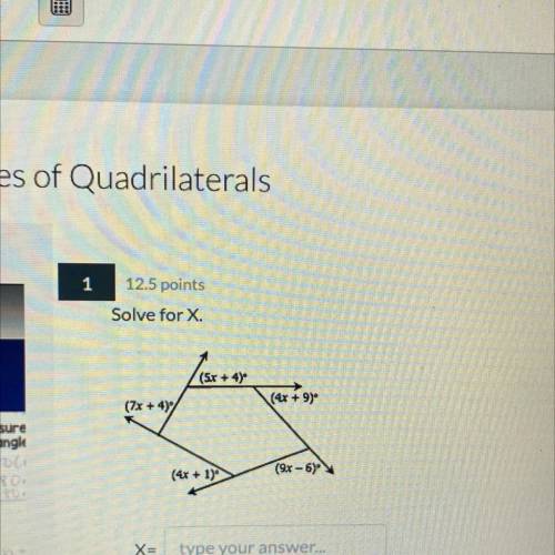Help plssss, the unit is Interior/Exterior Angles and Properties of Quadrilaterals