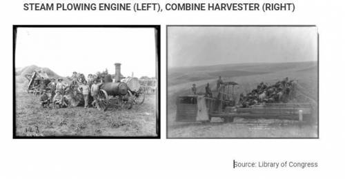 The images show devices developed during the Second Agricultural Revolution. Which of the following
