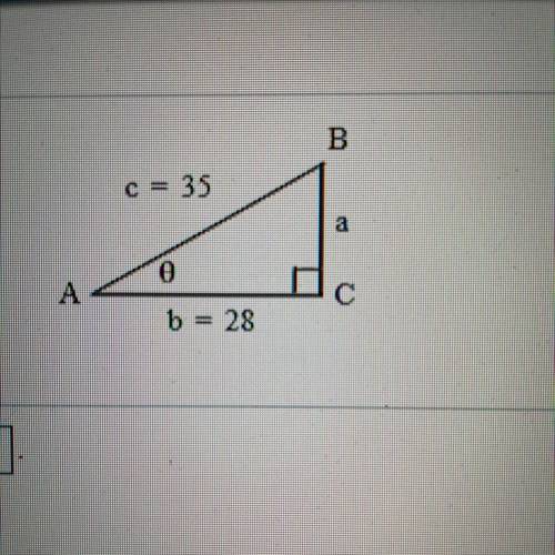 Use the Pythagorean Theorem to find the length of the

missing side of the right triangle. Then fi