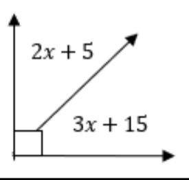 What is the value of x, and what is the missing angle?
NO LINKS, THEY WILL BE REMOVED
