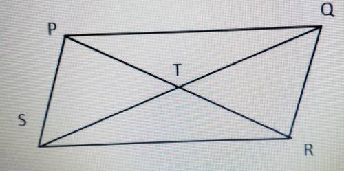 Quadrilateral PQRS is parallelogram.What is the length of the diagonal SQ?

ST=x^2-8TQ=3x+2​
