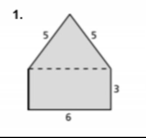 Find the perimeter of the figure
explain the steps (show the steps) not just the answer.