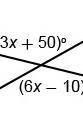 What is the value of x?   Enter your answer in the box. x = ​