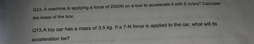 Need help with these 2 questions 
Provide work as well