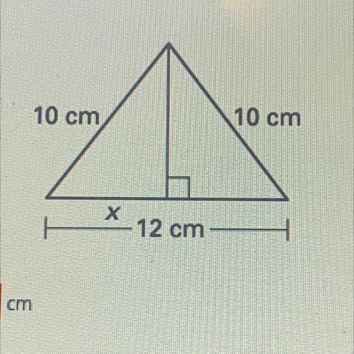 Find x please help me thank you