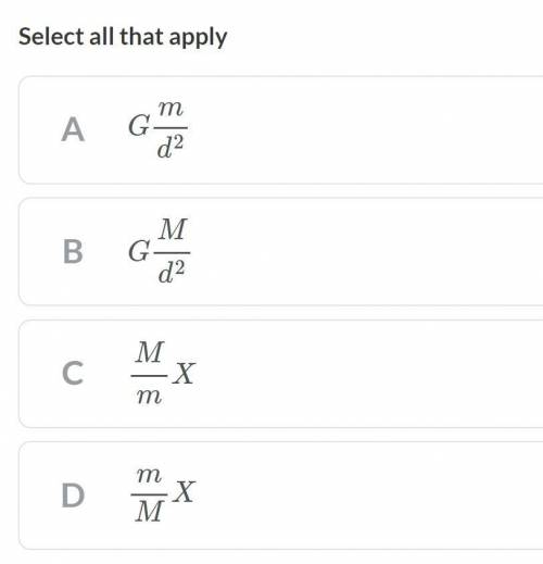 IF YOU PUT A LINK I WILL REPORT YOU

Two spheres with different masses, m and M, are separated