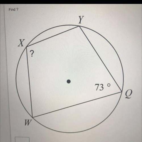 Find ? (inscribed angles)