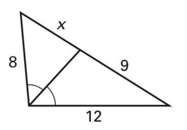 Someone pls help me solve this problem. No guessing
Use the photo below to solve for x