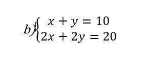 Holaaa alguien me puede ayudar

¿Cuál es el valor de “x e “y” en la ecuación? 
Es por el sistema d