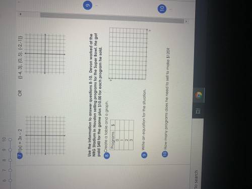 Linear function can someone help me please