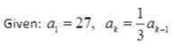 What are the first three terms of the sequence?
(quick calculus problem)