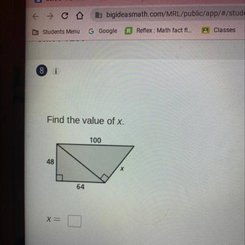 Find the value of X. Please and thanks.