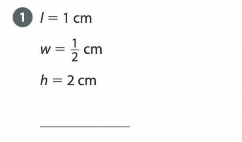 Find the volume of each right rectangular prism.
