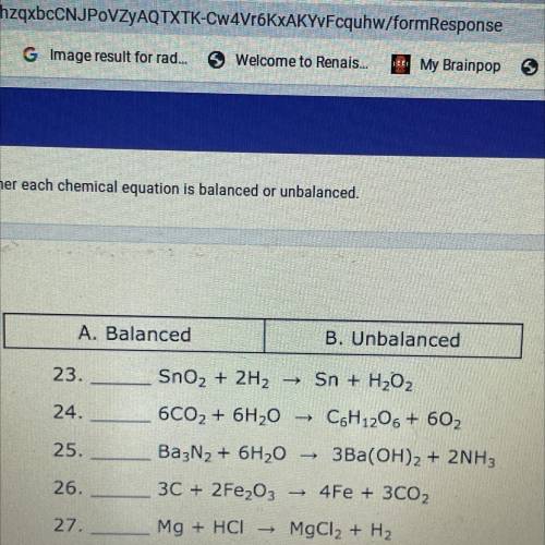 Plz sum1 help me all u have to tell me which one is unbalanced and which one is balanced plz