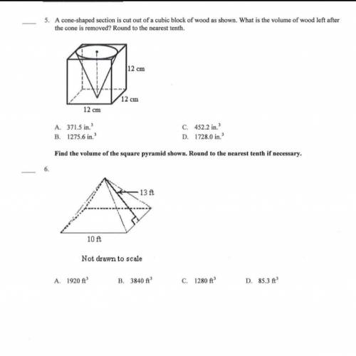 Someone help me with these two questions for geometry i need to know asap please !