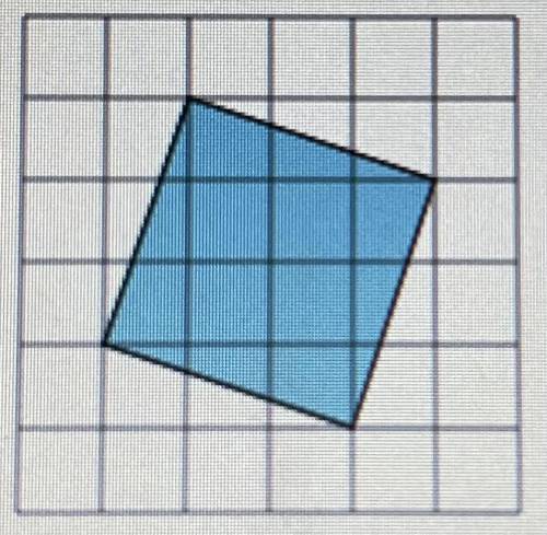 What is the area of this square, in square units?