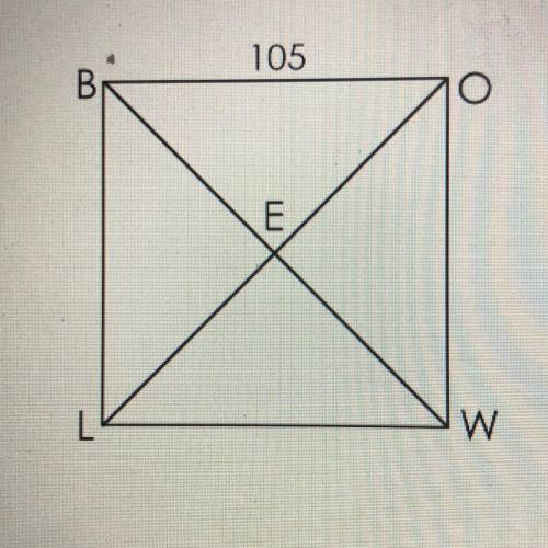 What is the length of bisector BW? Using with what you know