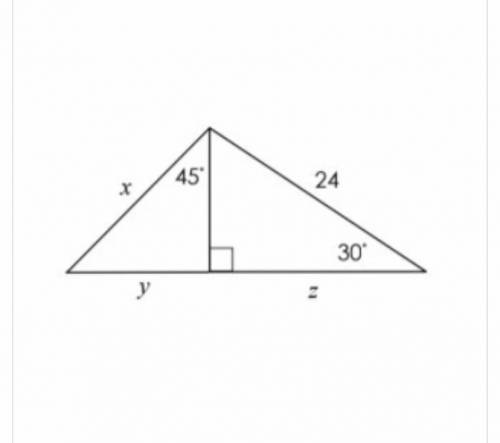 Find the missing variables pythagorean theorem