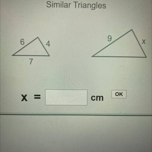 Similar triangles (please explain how to do this)