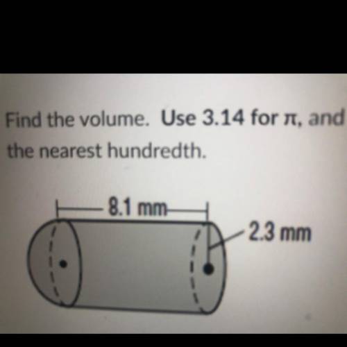 Composite figures and shaded region find the volume and round to the nearest hundredth