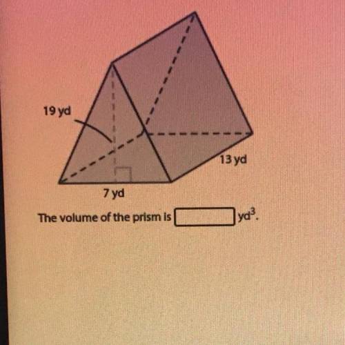 Find the volume of the prism. if necessary, round your answer to the nearest hundredth