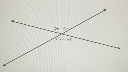 What is the value of x?