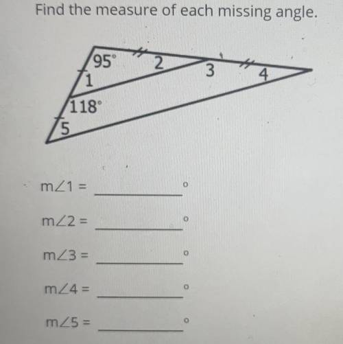 Please help i need to find the measure of each angle and i have no clue. thank you in advance :)))