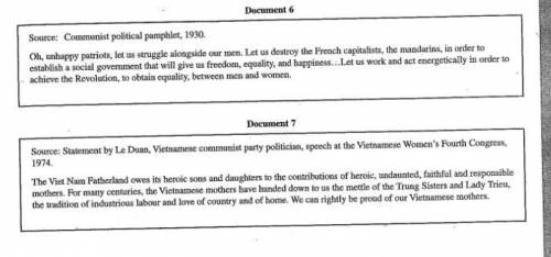 PLEASE HELP NEEDED IMMEDIATELY

Analyze the roles and perceptions of women in the Chinese and Viet