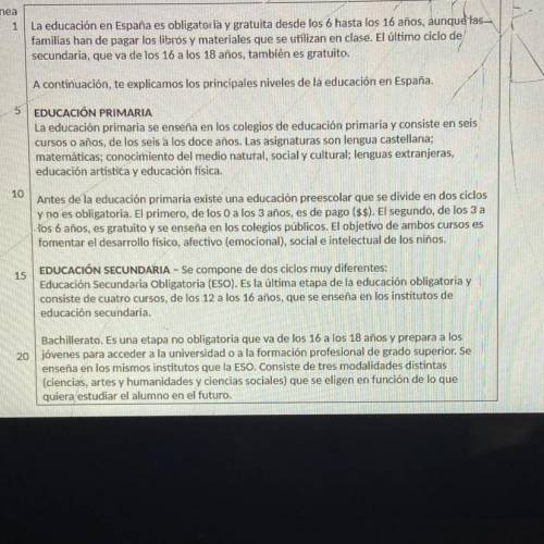 Help please. It’s for Spanish

¿Cuál de los siguientes es un buen resumen de las líneas 6-8?
оа
La