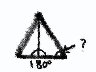 120 degrees of a triangle. What is the degree of the other side?
