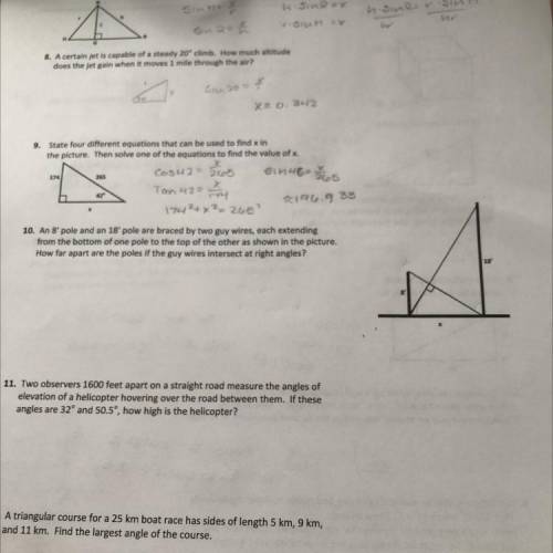Can someone help me w/ #10 | geometry
